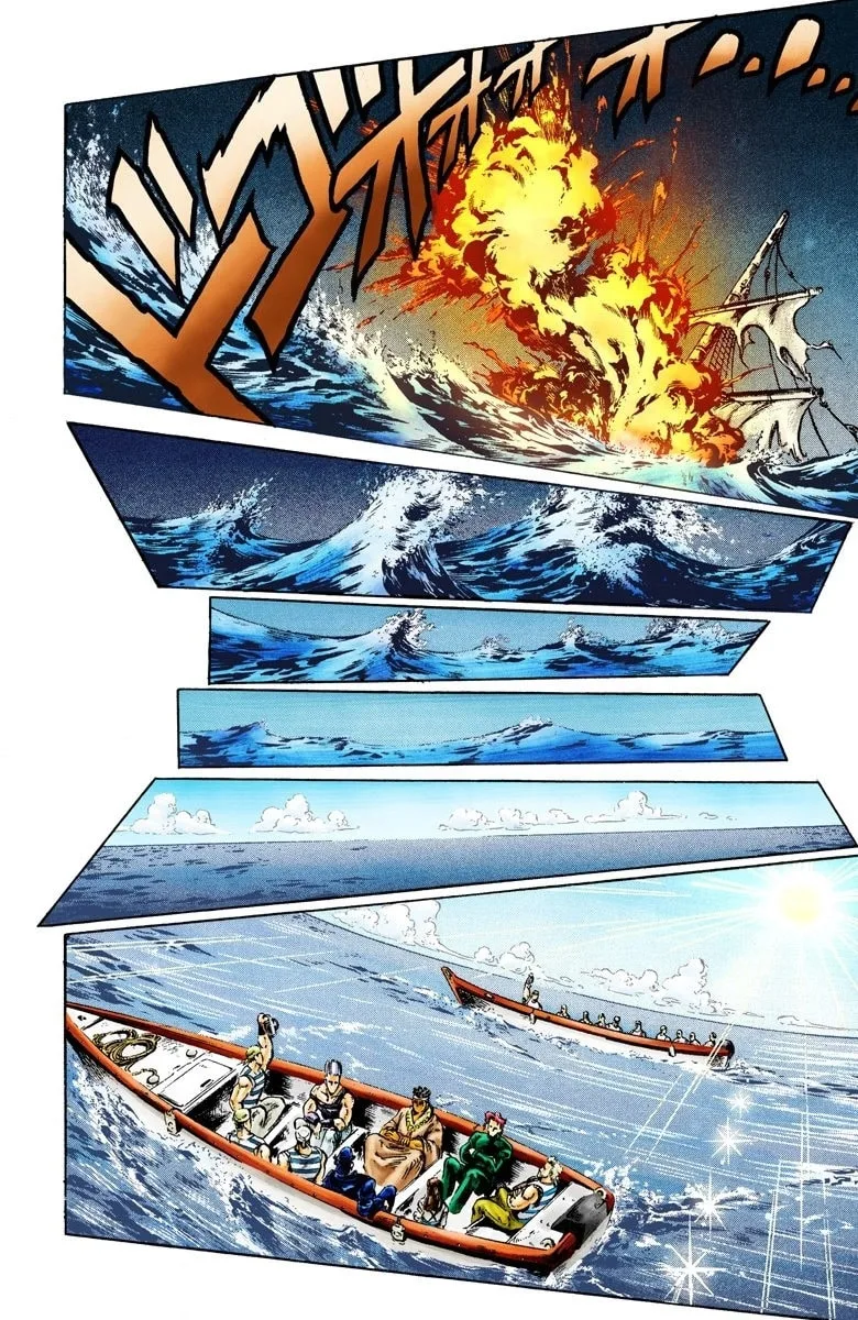 JoJo no Kimyou na Bouken Part 3: Stardust Crusaders Colored Manga β Chapter 17 β Page 8