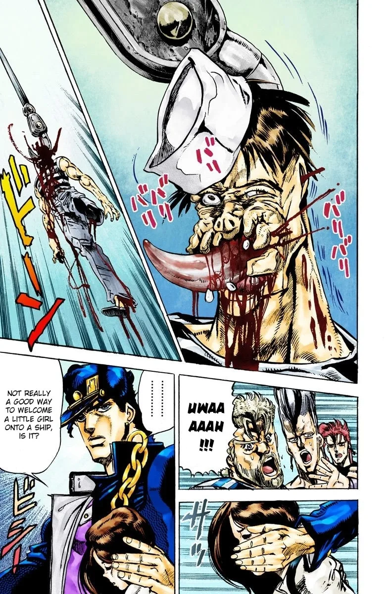 JoJo no Kimyou na Bouken Part 3: Stardust Crusaders Colored Manga β Chapter 17 β Page 18