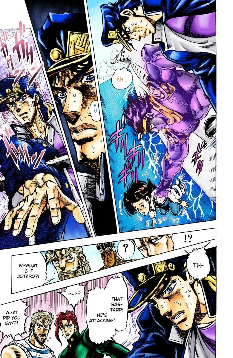 JoJo no Kimyou na Bouken Part 3: Stardust Crusaders Colored Manga β Chapter 16 β Page 3
