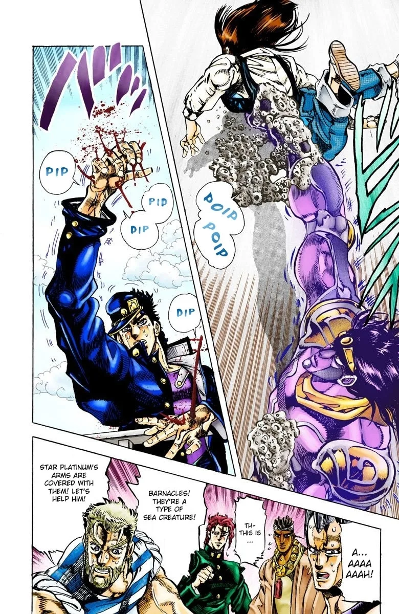 JoJo no Kimyou na Bouken Part 3: Stardust Crusaders Colored Manga β Chapter 16 β Page 4