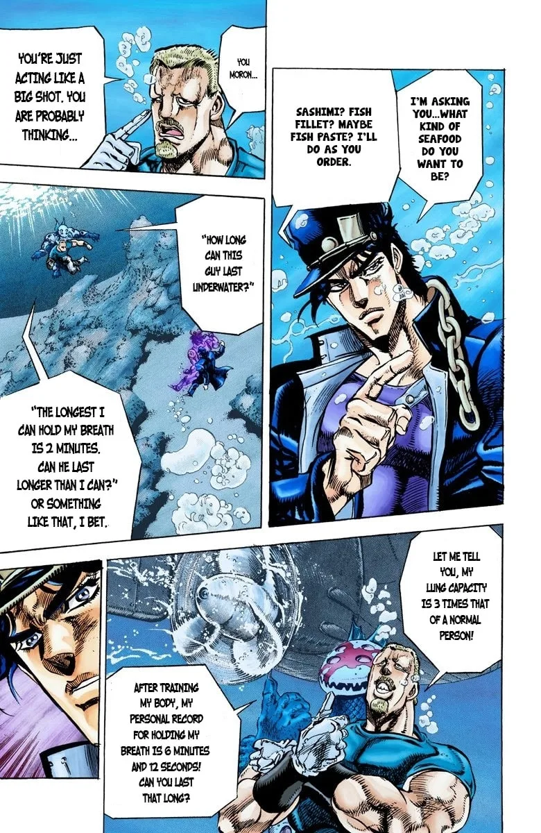 JoJo no Kimyou na Bouken Part 3: Stardust Crusaders Colored Manga β Chapter 16 β Page 9