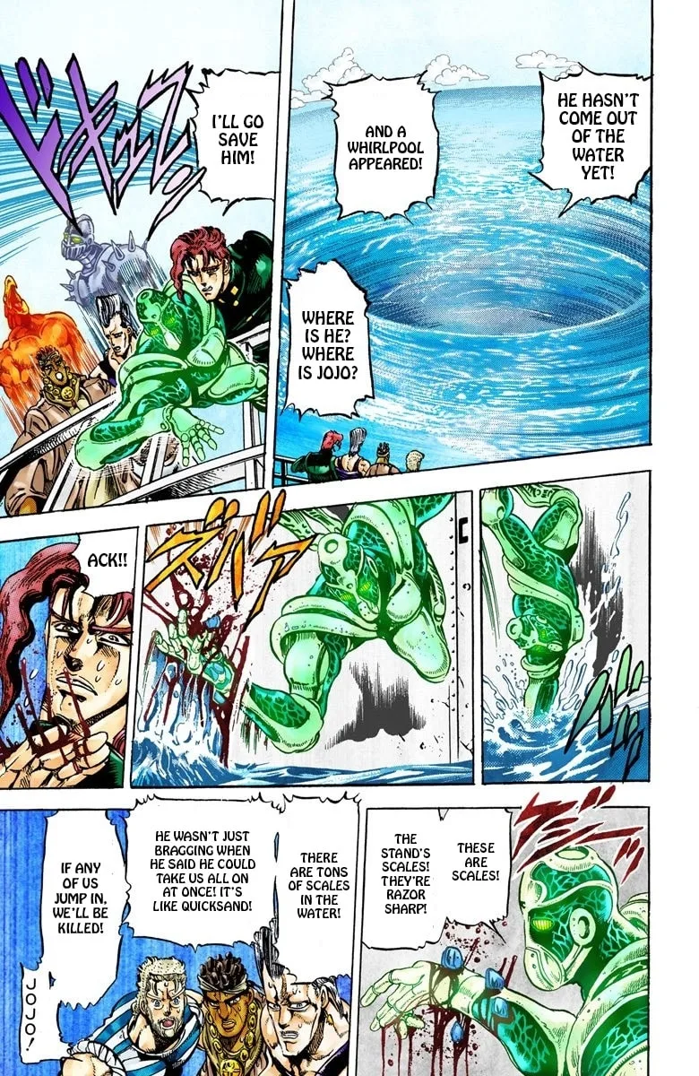 JoJo no Kimyou na Bouken Part 3: Stardust Crusaders Colored Manga β Chapter 16 β Page 13