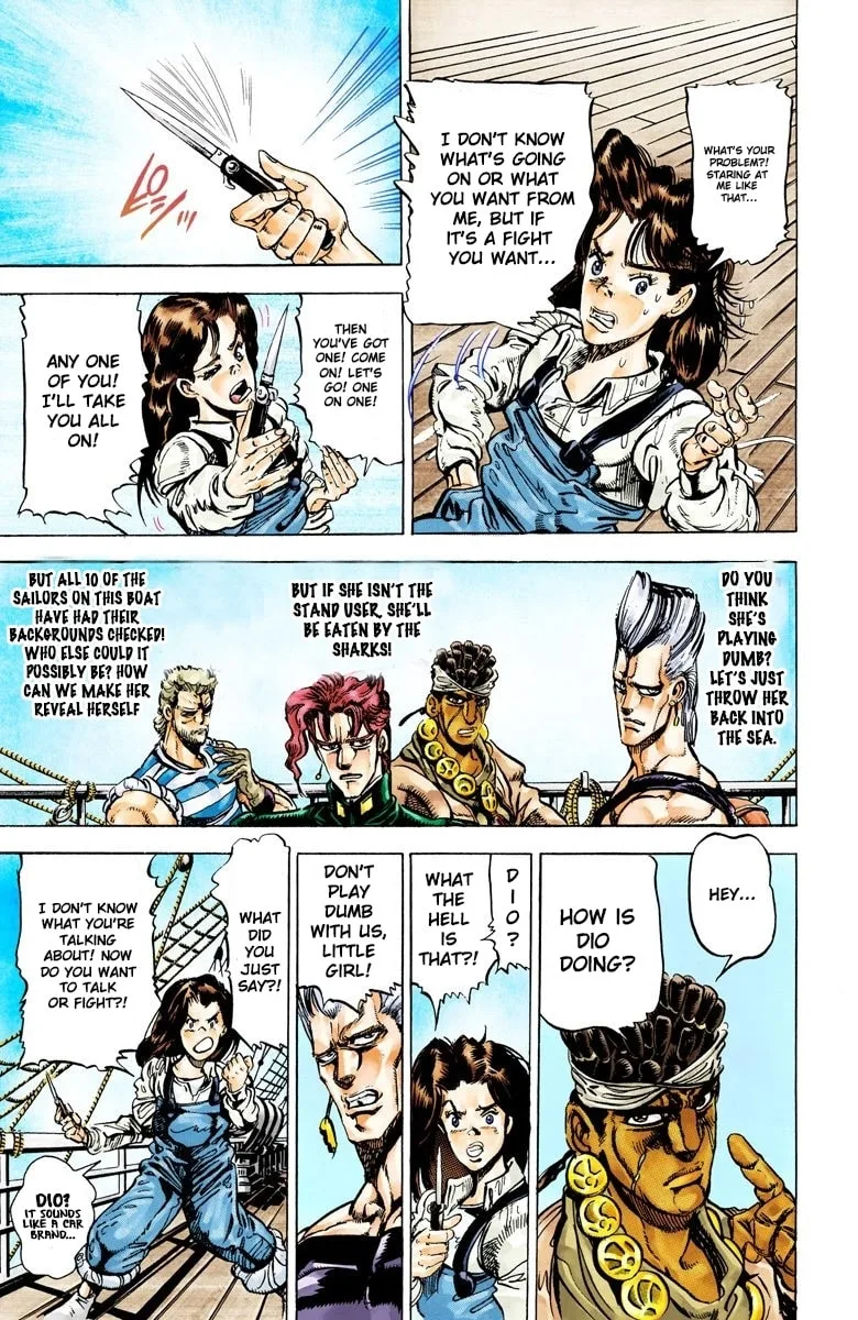 JoJo no Kimyou na Bouken Part 3: Stardust Crusaders Colored Manga β Chapter 15 β Page 5