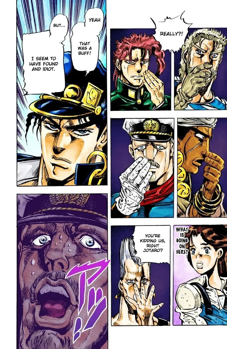 JoJo no Kimyou na Bouken Part 3: Stardust Crusaders Colored Manga β Chapter 15 β Page 12