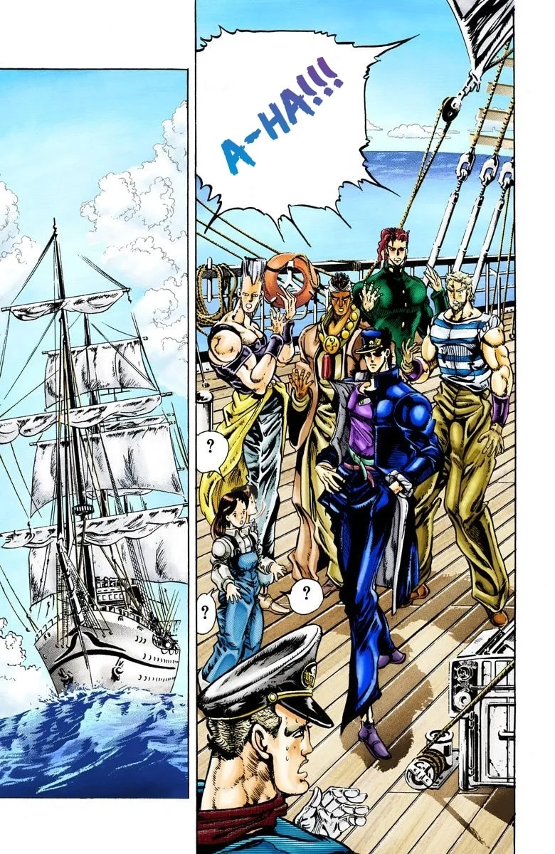 JoJo no Kimyou na Bouken Part 3: Stardust Crusaders Colored Manga β Chapter 15 β Page 13