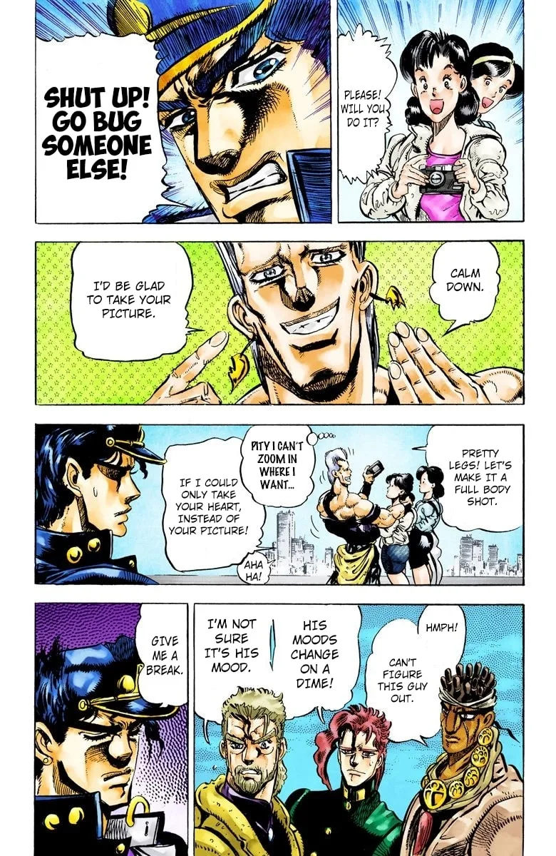 JoJo no Kimyou na Bouken Part 3: Stardust Crusaders Colored Manga β Chapter 14 β Page 11