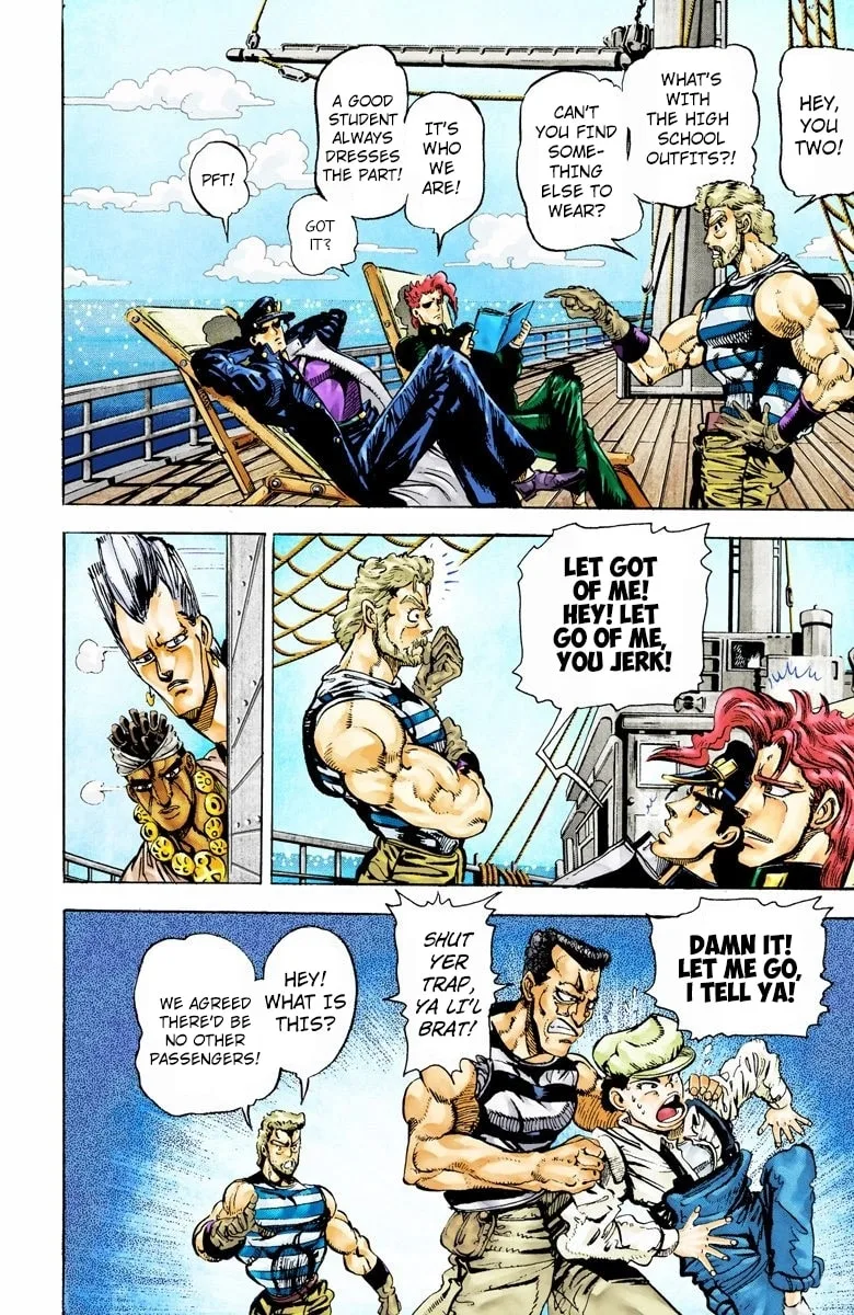 JoJo no Kimyou na Bouken Part 3: Stardust Crusaders Colored Manga β Chapter 14 β Page 13