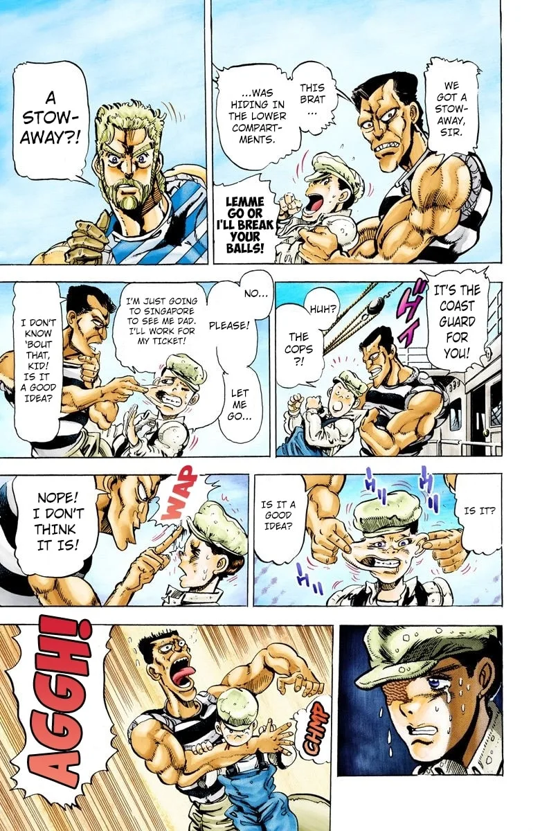 JoJo no Kimyou na Bouken Part 3: Stardust Crusaders Colored Manga β Chapter 14 β Page 14