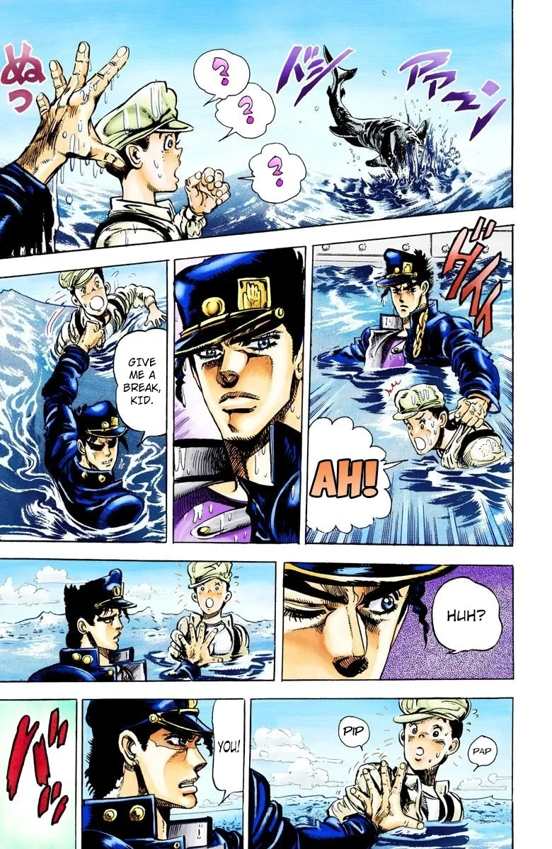 JoJo no Kimyou na Bouken Part 3: Stardust Crusaders Colored Manga β Chapter 14 β Page 18