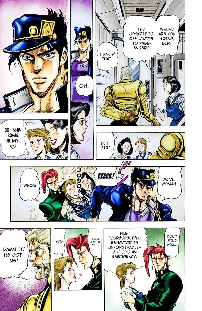 JoJo no Kimyou na Bouken Part 3: Stardust Crusaders Colored Manga β Chapter 11 β Page 4