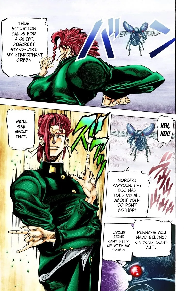 JoJo no Kimyou na Bouken Part 3: Stardust Crusaders Colored Manga β Chapter 10 β Page 10