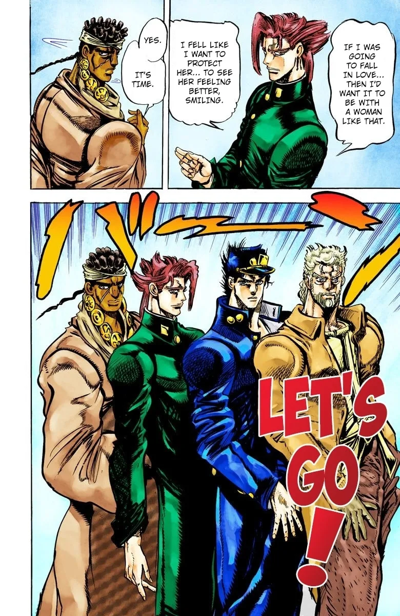 JoJo no Kimyou na Bouken Part 3: Stardust Crusaders Colored Manga β Chapter 9 β Page 8