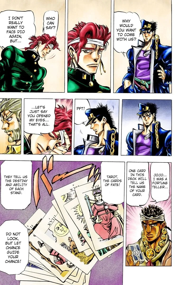 JoJo no Kimyou na Bouken Part 3: Stardust Crusaders Colored Manga β Chapter 8 β Page 19