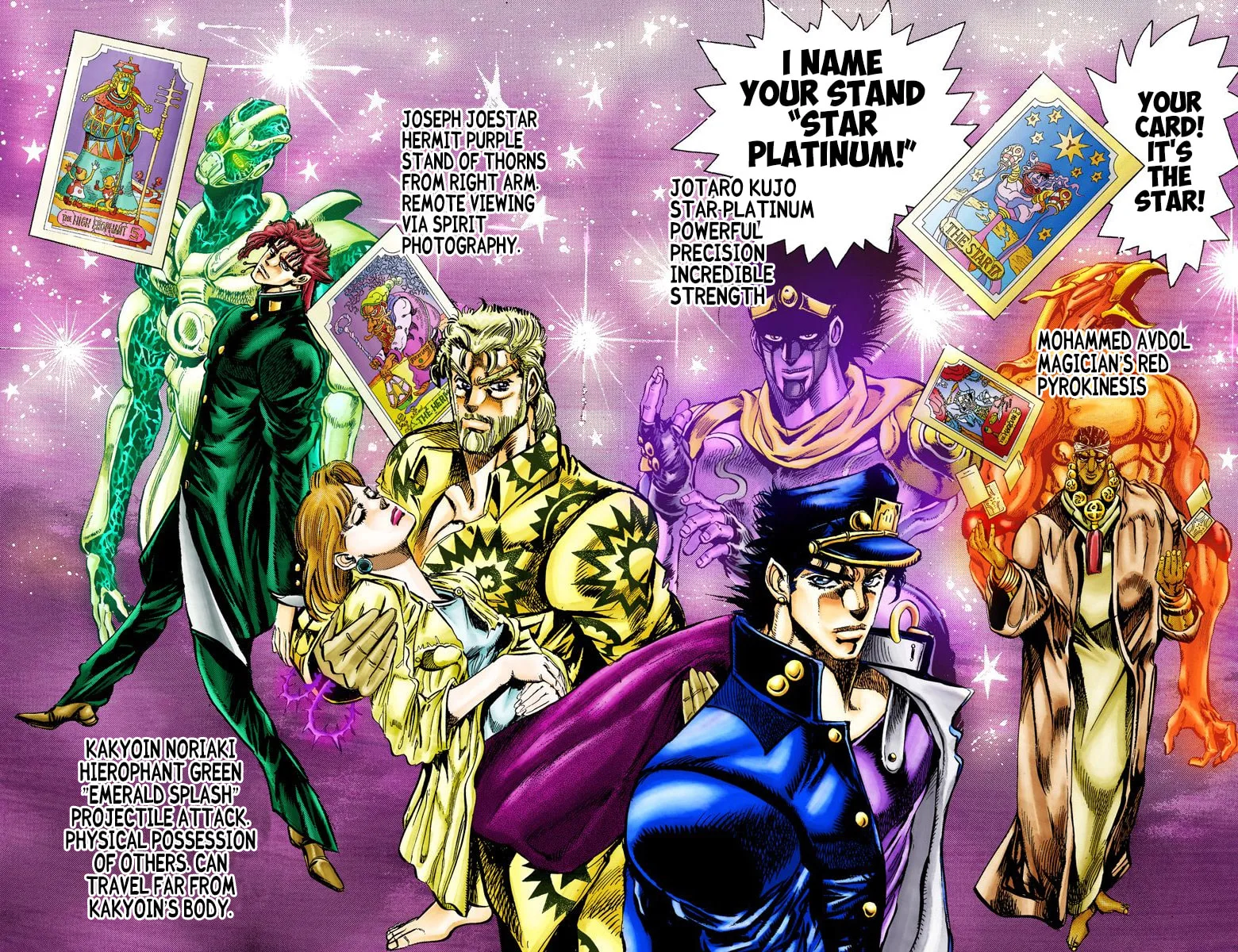 JoJo no Kimyou na Bouken Part 3: Stardust Crusaders Colored Manga β Chapter 8 β Page 20