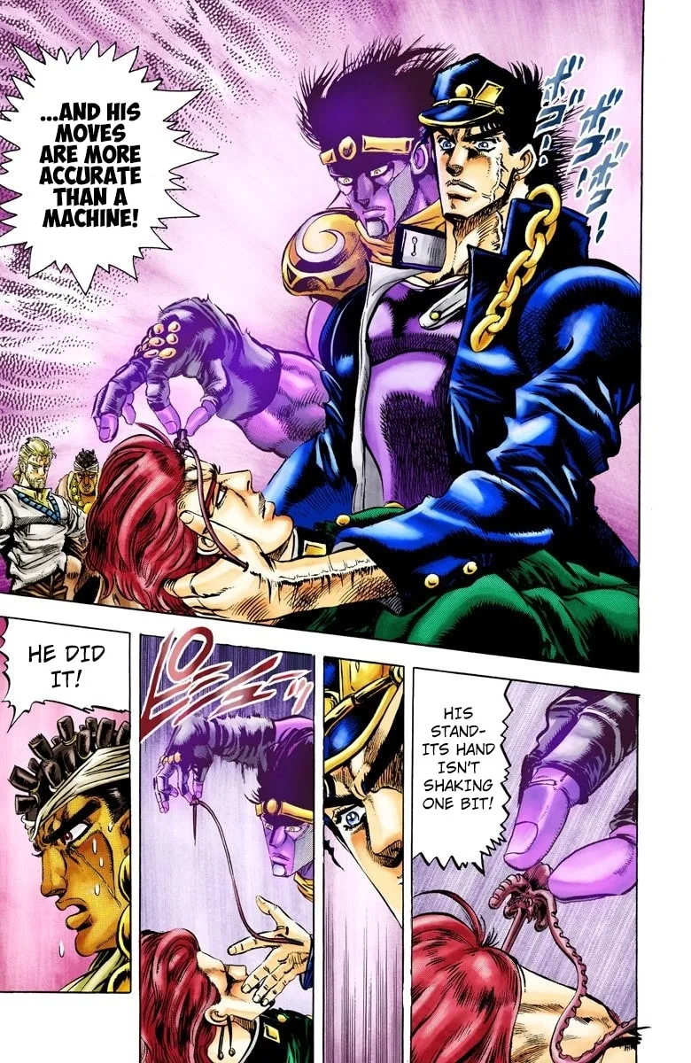 JoJo no Kimyou na Bouken Part 3: Stardust Crusaders Colored Manga β Chapter 7 β Page 15