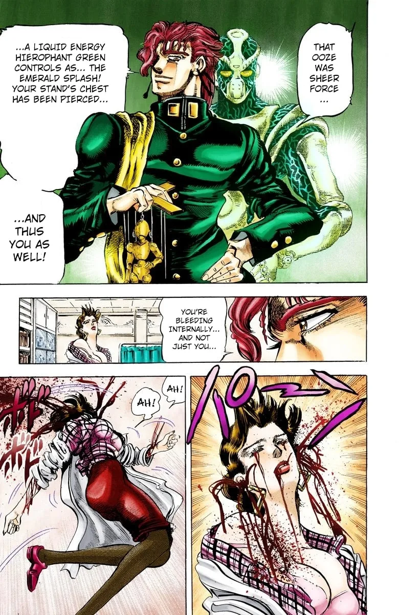 JoJo no Kimyou na Bouken Part 3: Stardust Crusaders Colored Manga β Chapter 6 β Page 7