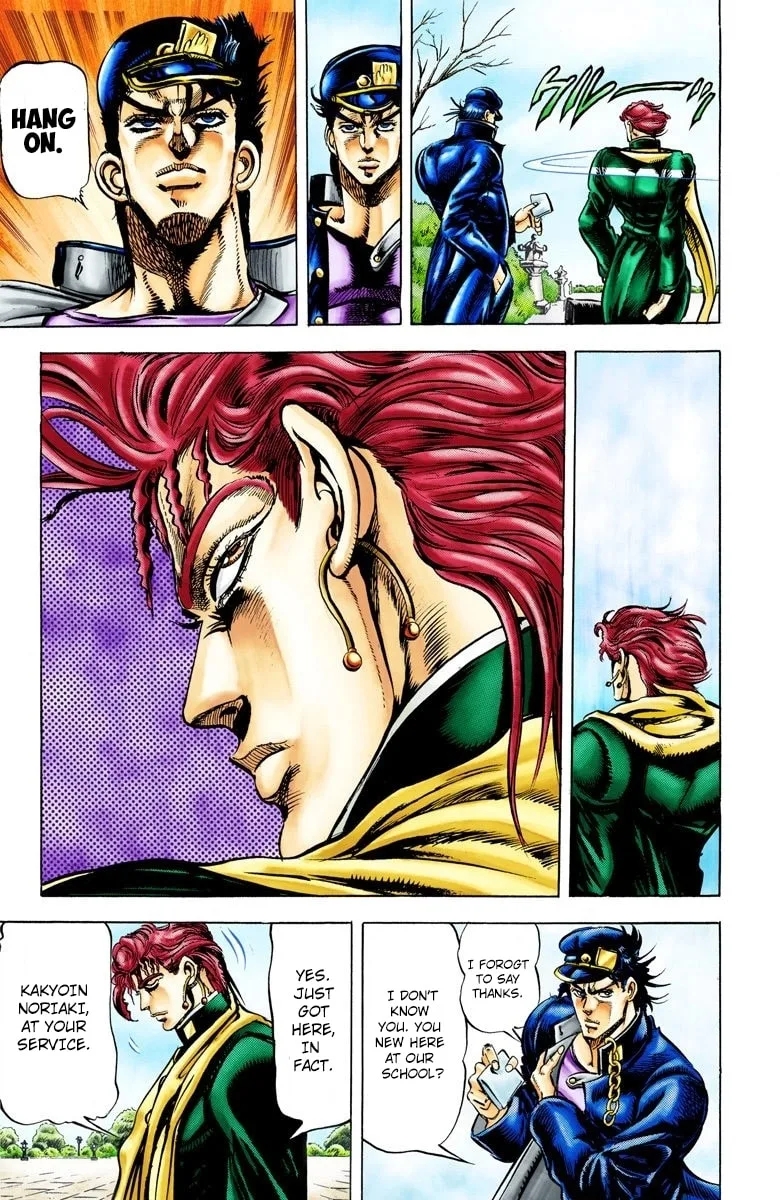 JoJo no Kimyou na Bouken Part 3: Stardust Crusaders Colored Manga β Chapter 5 β Page 8