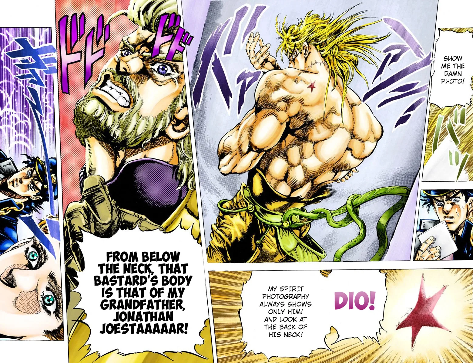 JoJo no Kimyou na Bouken Part 3: Stardust Crusaders Colored Manga β Chapter 4 β Page 8
