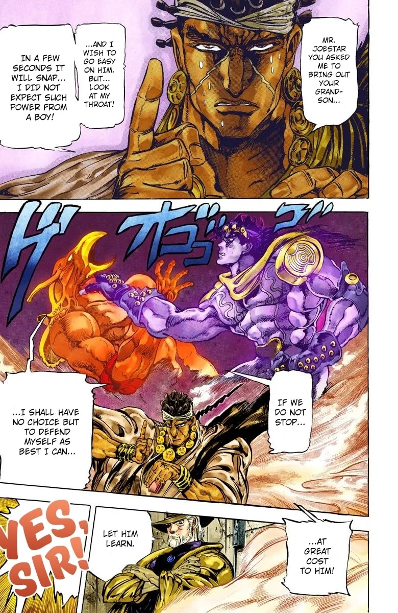 JoJo no Kimyou na Bouken Part 3: Stardust Crusaders Colored Manga β Chapter 3 β Page 4