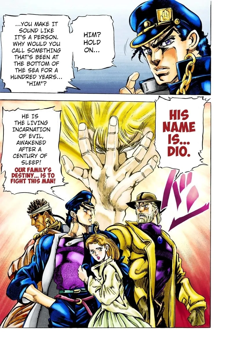 JoJo no Kimyou na Bouken Part 3: Stardust Crusaders Colored Manga β Chapter 3 β Page 18