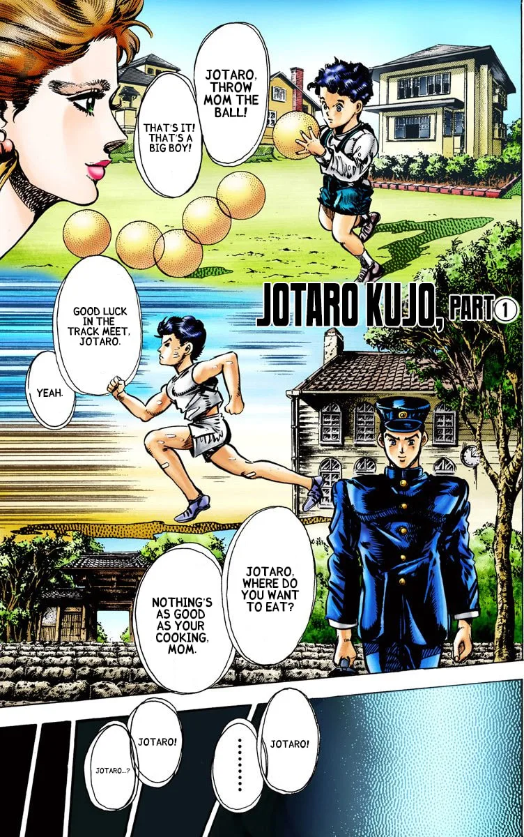 JoJo no Kimyou na Bouken Part 3: Stardust Crusaders Colored Manga β Chapter 1 β Page 2