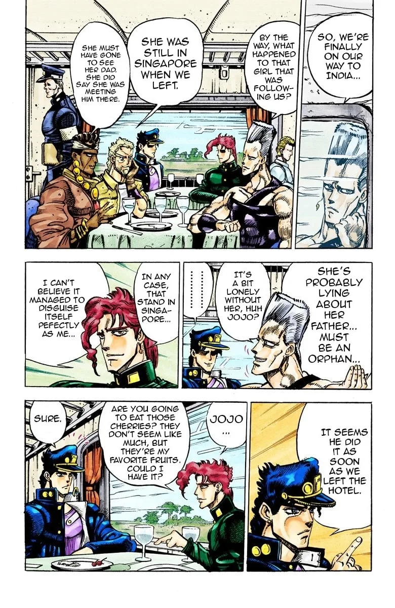JoJo no Kimyou na Bouken Part 3: Stardust Crusaders Colored Manga β Chapter 26 β Page 17