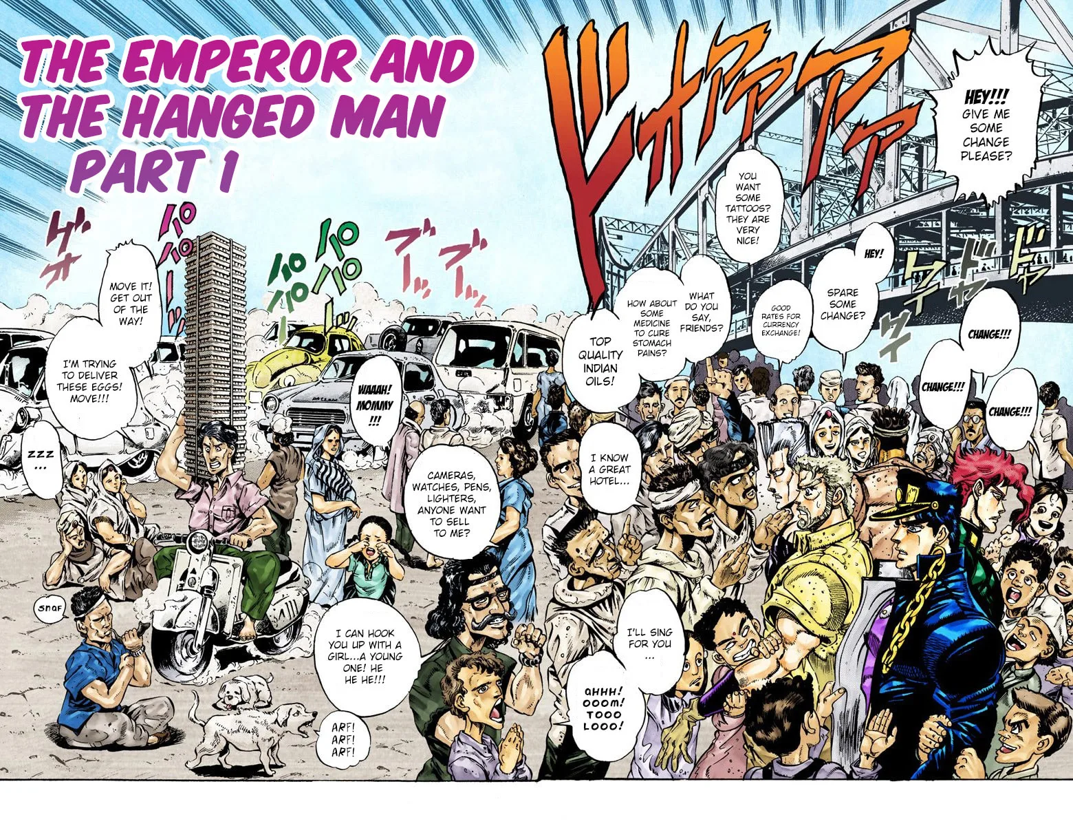 JoJo no Kimyou na Bouken Part 3: Stardust Crusaders Colored Manga β Chapter 27 β Page 2