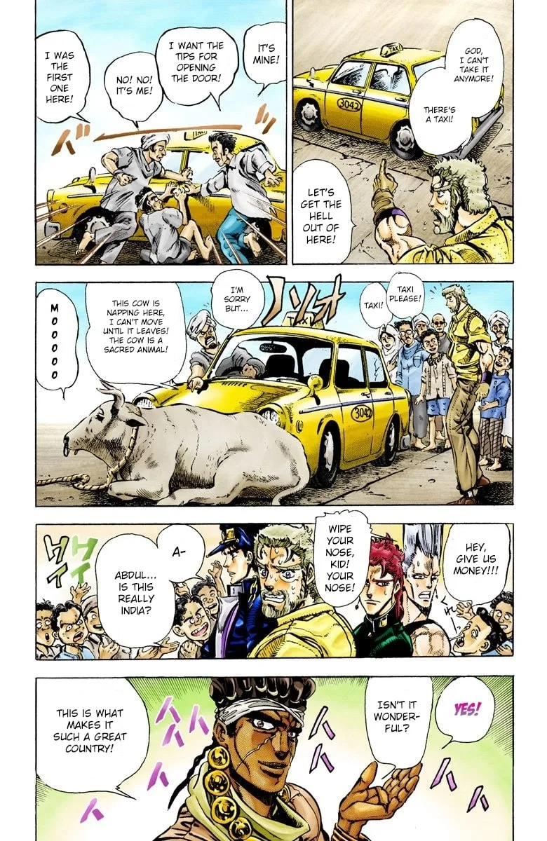 JoJo no Kimyou na Bouken Part 3: Stardust Crusaders Colored Manga β Chapter 27 β Page 4