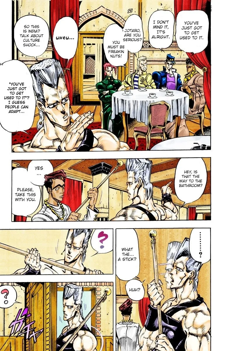 JoJo no Kimyou na Bouken Part 3: Stardust Crusaders Colored Manga β Chapter 27 β Page 6