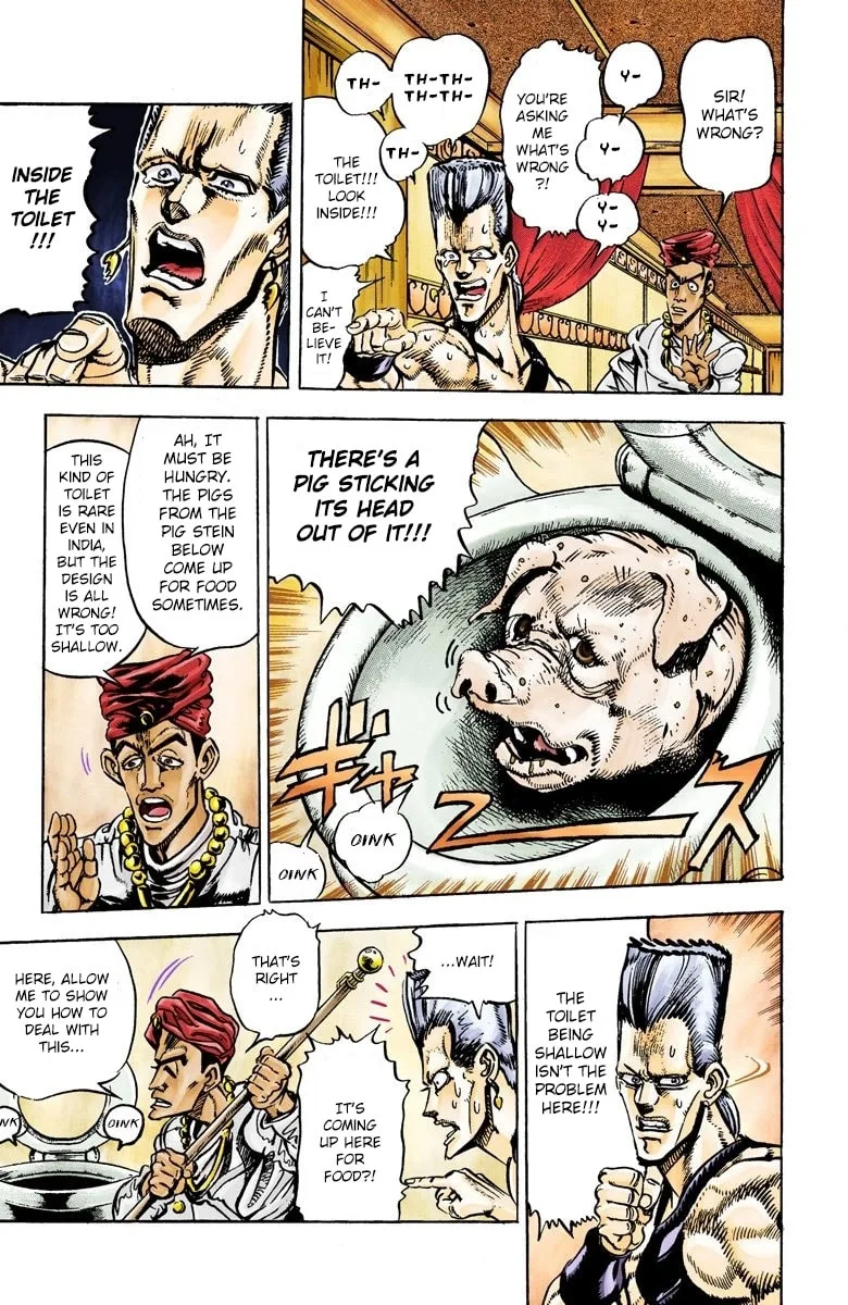 JoJo no Kimyou na Bouken Part 3: Stardust Crusaders Colored Manga β Chapter 27 β Page 8