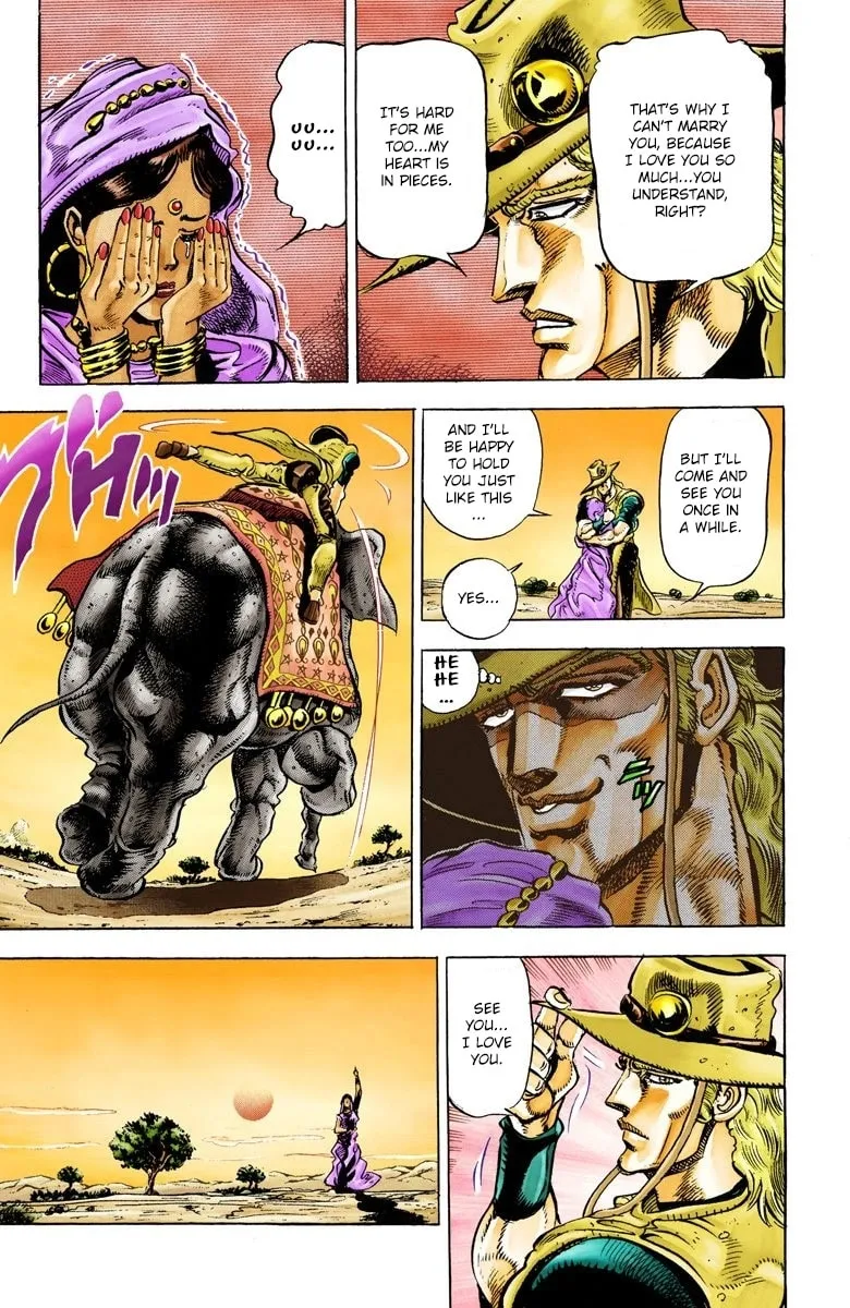 JoJo no Kimyou na Bouken Part 3: Stardust Crusaders Colored Manga β Chapter 28 β Page 11