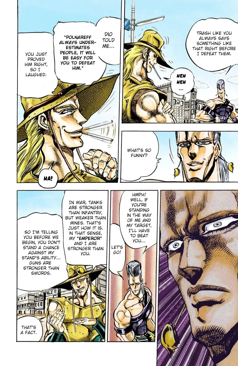 JoJo no Kimyou na Bouken Part 3: Stardust Crusaders Colored Manga β Chapter 29 β Page 4