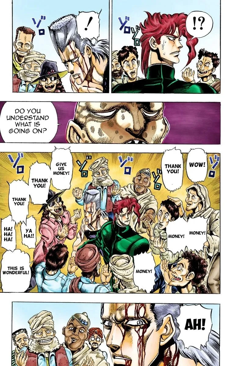JoJo no Kimyou na Bouken Part 3: Stardust Crusaders Colored Manga β Chapter 32 β Page 8