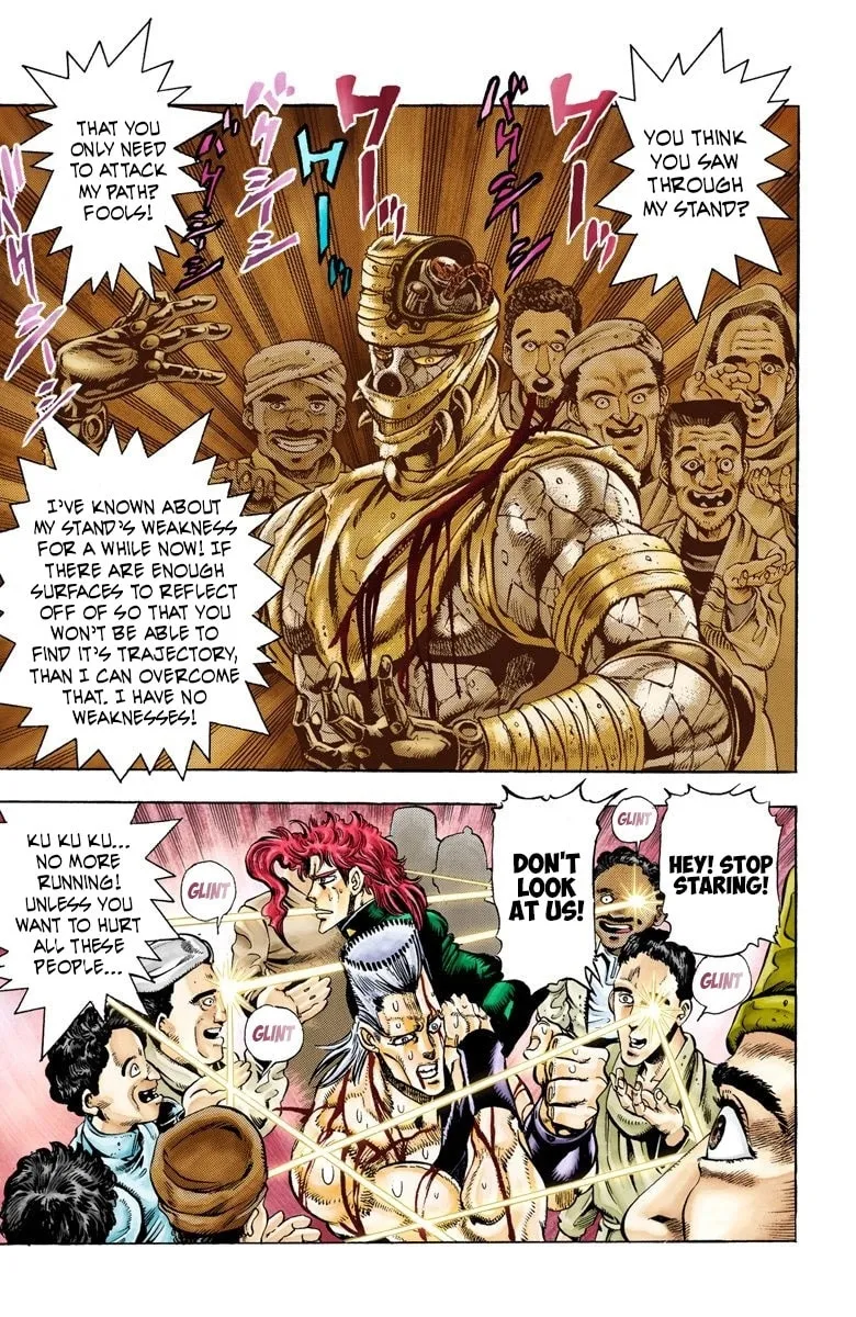 JoJo no Kimyou na Bouken Part 3: Stardust Crusaders Colored Manga β Chapter 32 β Page 10