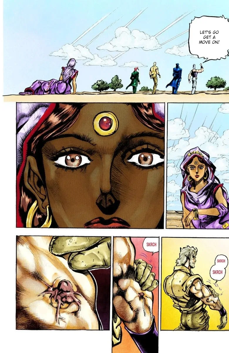 JoJo no Kimyou na Bouken Part 3: Stardust Crusaders Colored Manga β Chapter 33 β Page 17