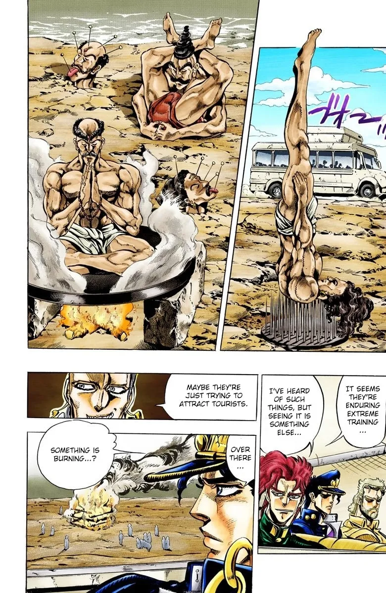 JoJo no Kimyou na Bouken Part 3: Stardust Crusaders Colored Manga β Chapter 34 β Page 8