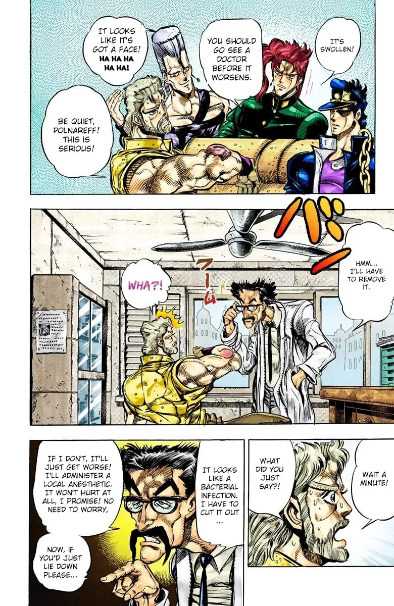 JoJo no Kimyou na Bouken Part 3: Stardust Crusaders Colored Manga β Chapter 34 β Page 11