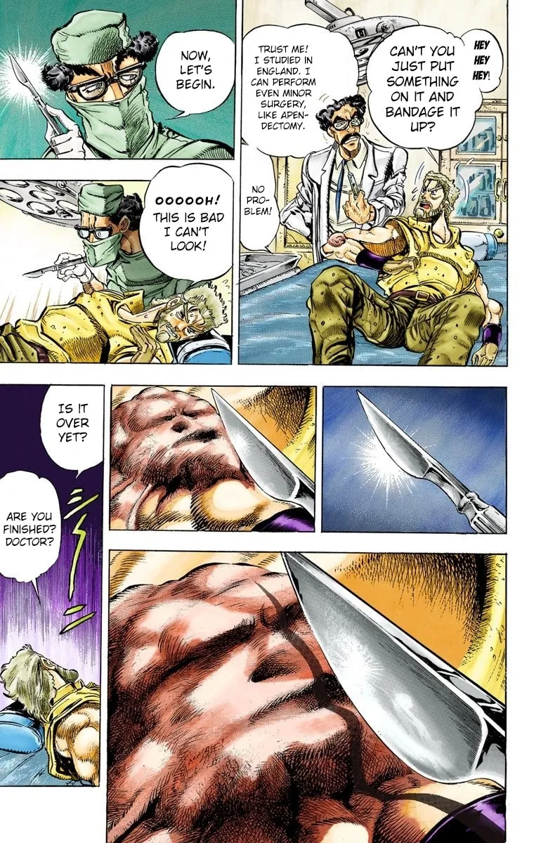 JoJo no Kimyou na Bouken Part 3: Stardust Crusaders Colored Manga β Chapter 34 β Page 12