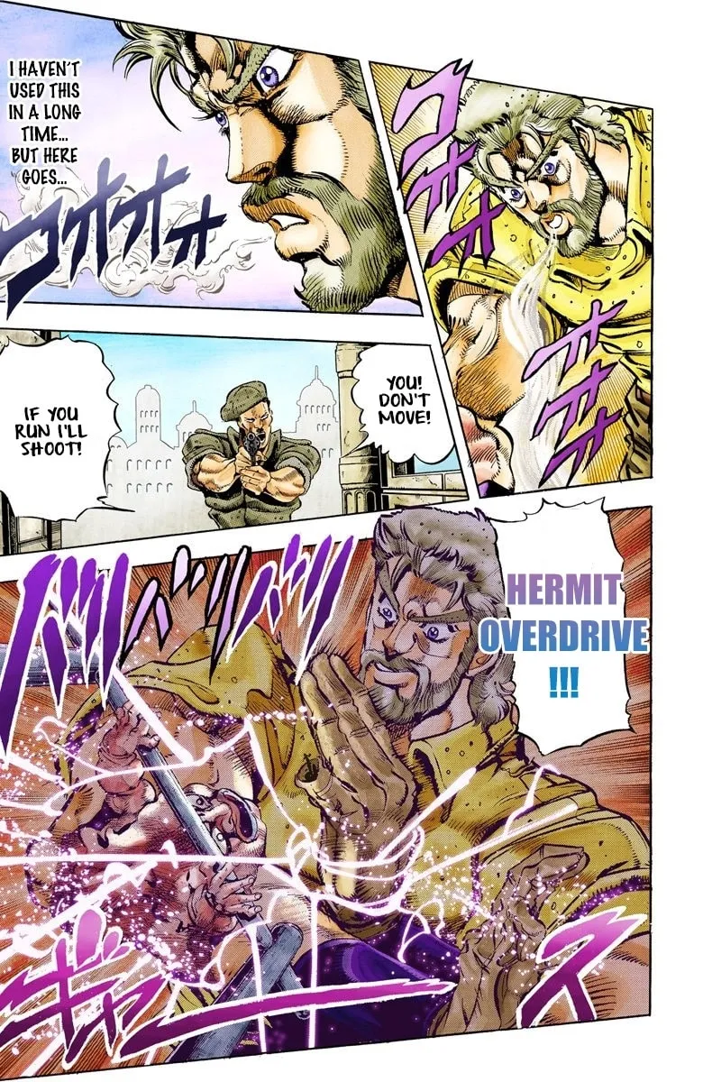 JoJo no Kimyou na Bouken Part 3: Stardust Crusaders Colored Manga β Chapter 35 β Page 9
