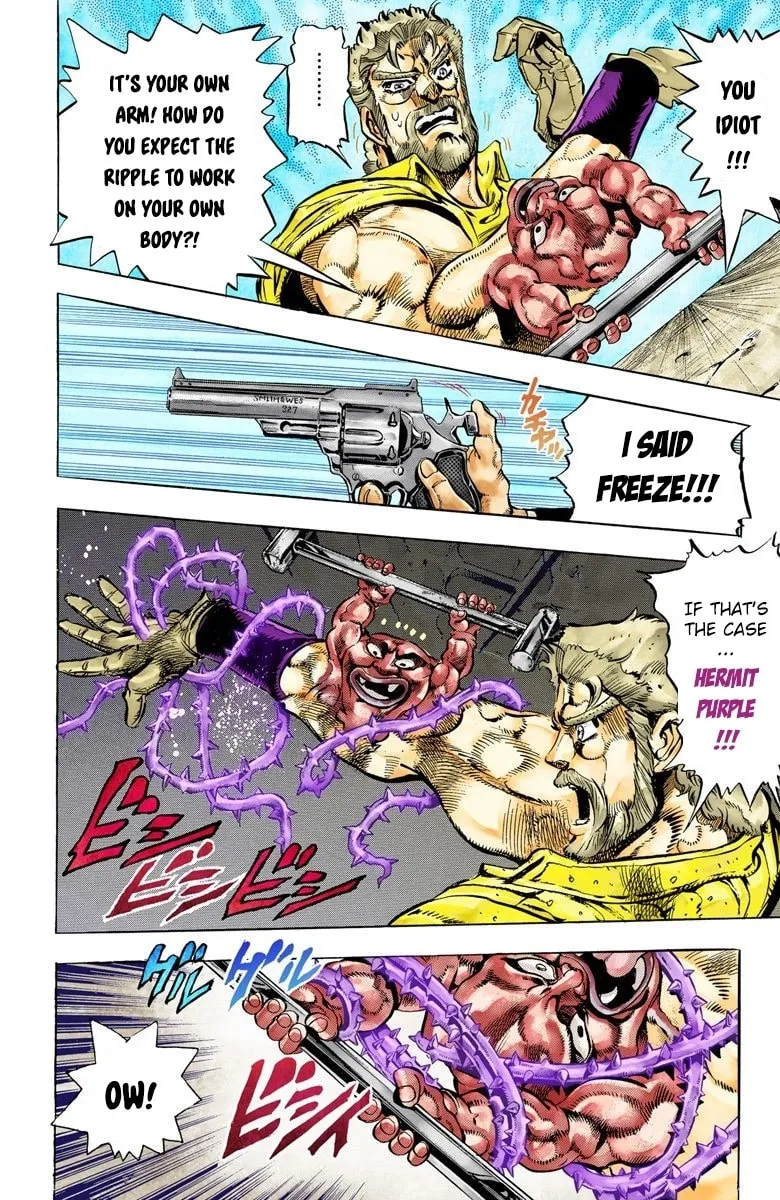 JoJo no Kimyou na Bouken Part 3: Stardust Crusaders Colored Manga β Chapter 35 β Page 10