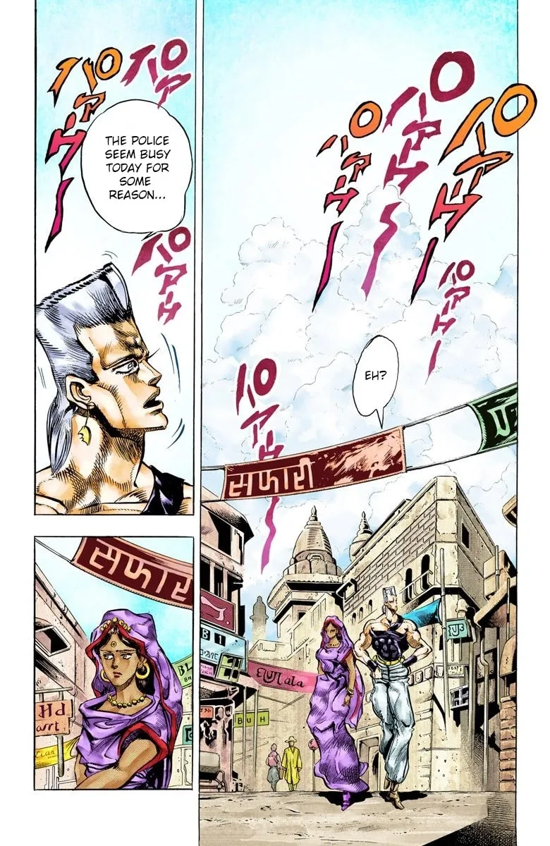 JoJo no Kimyou na Bouken Part 3: Stardust Crusaders Colored Manga β Chapter 35 β Page 12