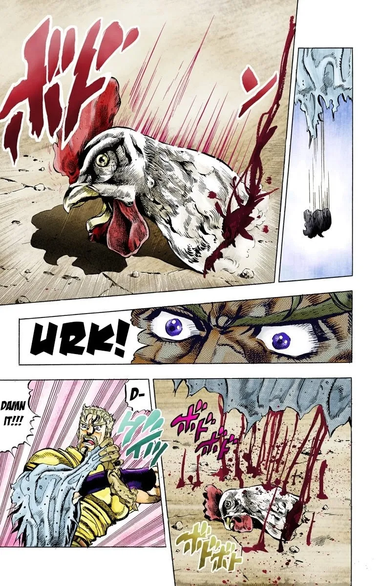 JoJo no Kimyou na Bouken Part 3: Stardust Crusaders Colored Manga β Chapter 35 β Page 17