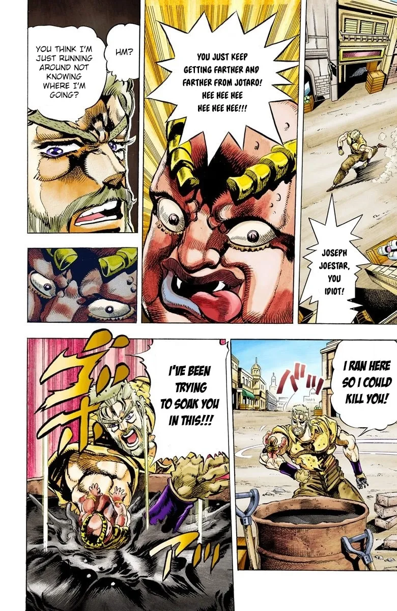 JoJo no Kimyou na Bouken Part 3: Stardust Crusaders Colored Manga β Chapter 36 β Page 8