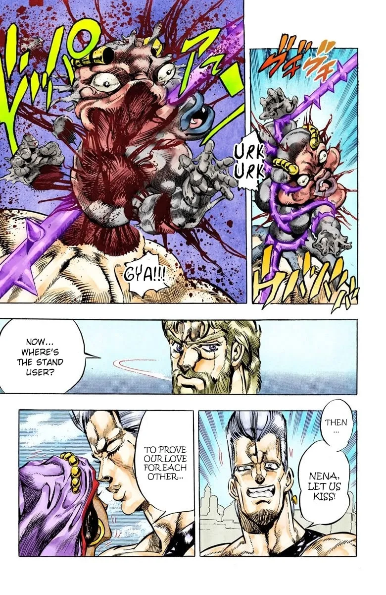 JoJo no Kimyou na Bouken Part 3: Stardust Crusaders Colored Manga β Chapter 36 β Page 17