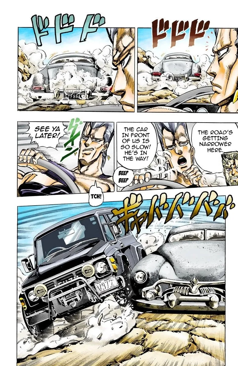 JoJo no Kimyou na Bouken Part 3: Stardust Crusaders Colored Manga β Chapter 37 β Page 2
