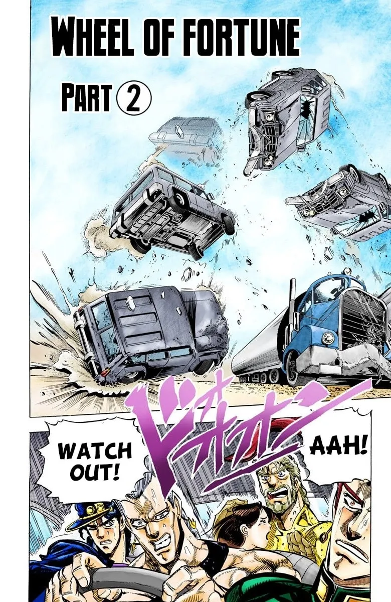 JoJo no Kimyou na Bouken Part 3: Stardust Crusaders Colored Manga β Chapter 38 β Page 1