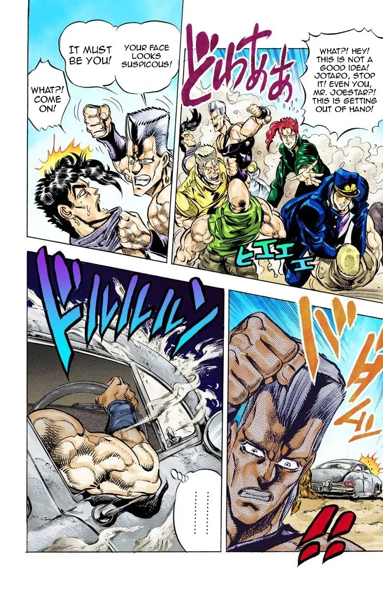 JoJo no Kimyou na Bouken Part 3: Stardust Crusaders Colored Manga β Chapter 38 β Page 11