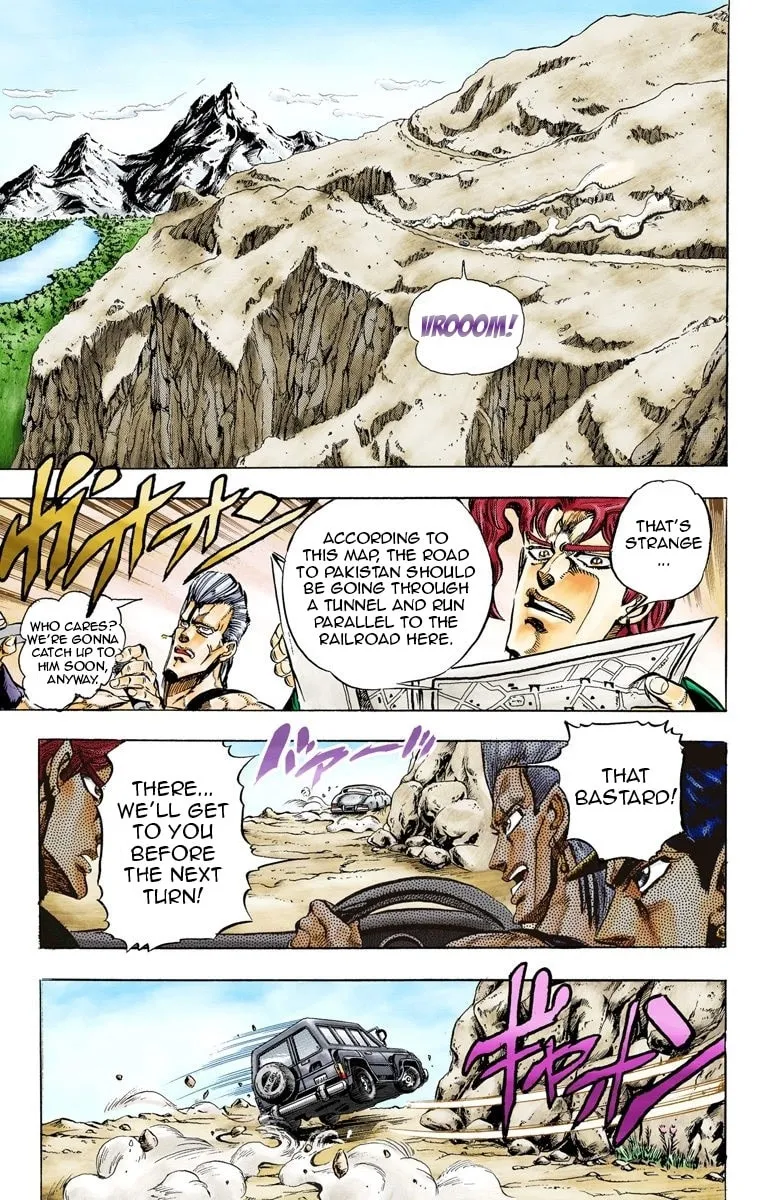 JoJo no Kimyou na Bouken Part 3: Stardust Crusaders Colored Manga β Chapter 38 β Page 16