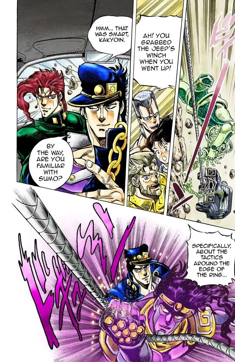 JoJo no Kimyou na Bouken Part 3: Stardust Crusaders Colored Manga β Chapter 39 β Page 7