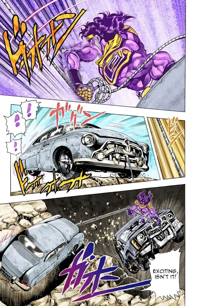 JoJo no Kimyou na Bouken Part 3: Stardust Crusaders Colored Manga β Chapter 39 β Page 8